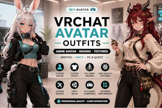 vrchat avatar nsfw upload add toggles vrchat assets vrm outfits pc quest anime