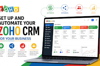 set up and automate your zoho CRM for your business zoho expert developer
