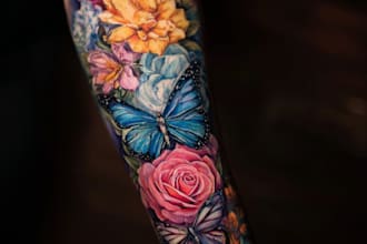 create custom blackwork tattoo designs