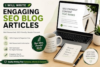 be engaging in SEO blog articles