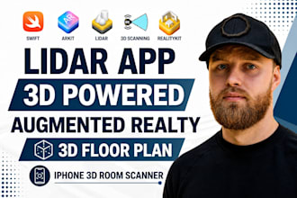 3d powered lidar app for scanning, iphone 3d room scan,3d floor plan, ar app