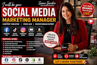 book author social media marketing manager bookstagram tiktok shop content video