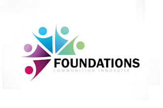 design a modern community, foundation, and non profit logo