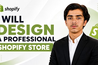 design a professional shopify store