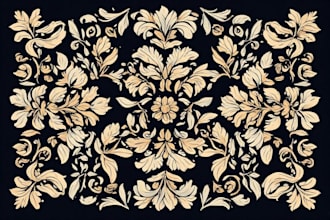 design hand draw seamless and wallpaper pattern