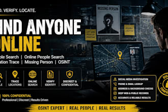 find someone, online people search, location trace, trace missing person, osint