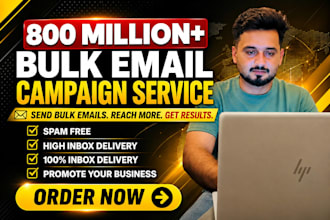 send bulk emails, email blast and email marketing campaign