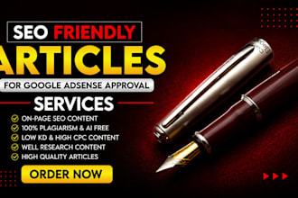 write SEO article writing for you