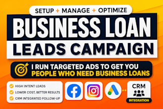 business loan marketing meta ads mca leads facebook google ads mortgage leads