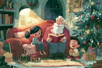 do christian story book and christmas book
