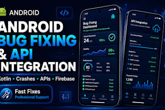fix android kotlin bugs crashes and integrate apis