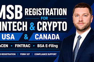 do your US fincen and canada fintrac msb license registration