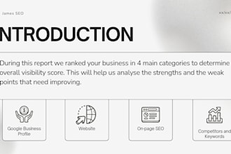 create a local visibility report for your business