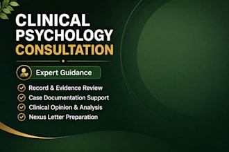 provide professional clinical psychology consultation case summary