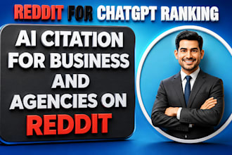 ai citation for your business and website via reddit seo post and geo comments