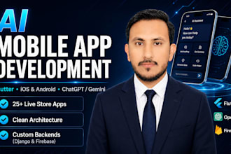 do ai mobile app development, flutter app developer, ai chatbot, open ai