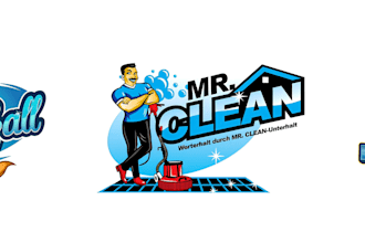 do professional fresh, cleaning and maintenance logo design