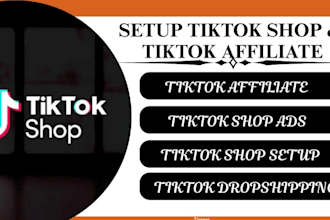 setup tiktok shop, tik tok dropshipping, tiktok shop marketing, tiktok affiliate