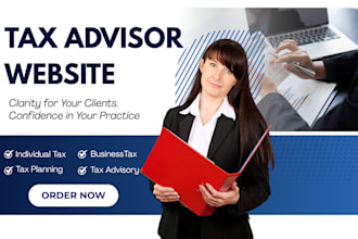 build a tax advisor wordpress website