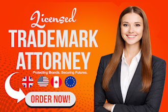 be your licensed trademark attorney, patent attorney, amazon brand registration