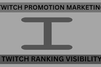 do twitch promotion to drive more views