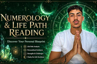give you a personalized numerology and life path reading