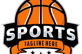 create a professional sports logo with strong branding