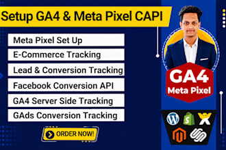 setup or fix meta pixel conversion API, ga4 serverside tracking by GTM