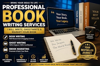 do kindle book writing, ghost writing,  ebook ghostwriter