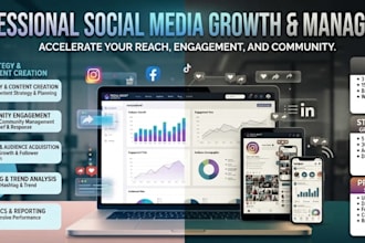 be your expert social media manager and content creator