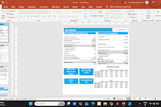 financial analyst and company valuation analysis