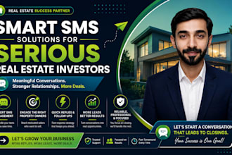 build targeted text message campaigns for property investors, wholesalers