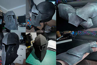 cosplay creation armor props cosplay custom eva foam 3d printed accessories stl