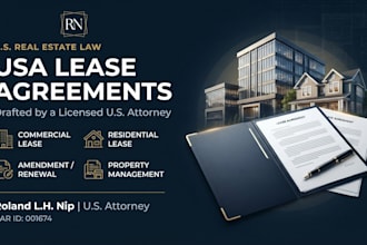 draft a legally binding USA commercial lease agreement for landlords and tenants