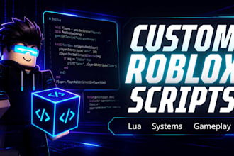 script custom roblox systems, UI, game mechanics, fix and optimize lua scripts