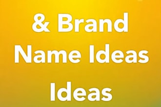 create business names and brand names