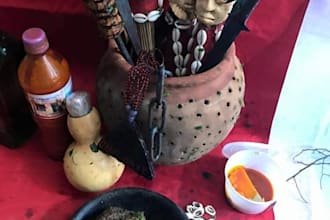 provide a personalized spiritual cleansing service
