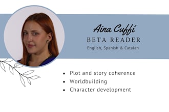 provide honest beta reading and feedback for your book in spanish