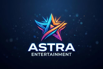 design a premium entertainment brand logo