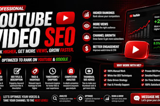 optimize your youtube title, tags, description, and SEO