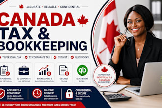 do canada tax return t1 t2 corporate tax and bookkeeping