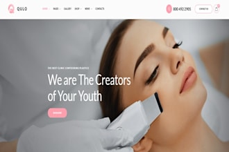 design squarespace tattoo removal website skin clinic laser aesthetics