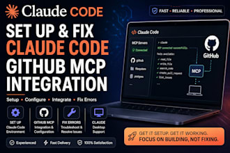 set up claude code github mcp integration fix claude code error claude desktop
