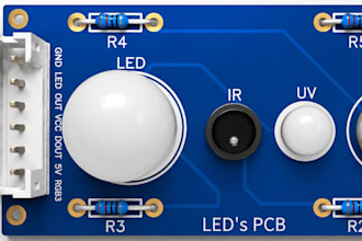 rgb ws2812b led pcb design smart controller circuit layout and gerber files