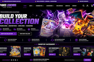 pokemon website shopify store trading card pokemon store and gaming tcg website
