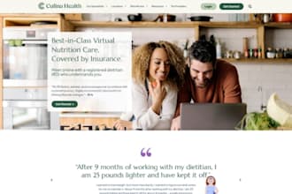 design wix dietitian clinic website nutrition clinic dietary counseling website