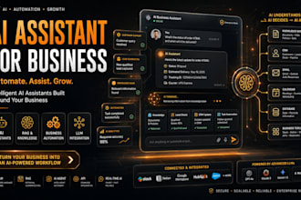 build a custom ai assistant for your business automation