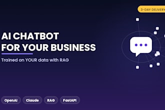 build a custom ai chatbot trained on your business data using rag