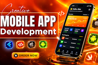 mobile app development ios android app flutter react native ai app creation