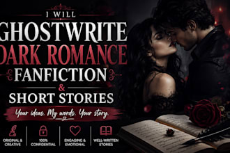 ghostwrite dark romance stories, fanfiction, and short fiction